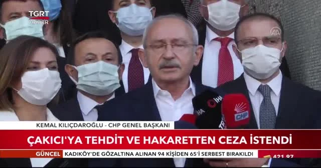 Alaattin Çakıcı'ya tehdit ve hakaretten ceza istendi