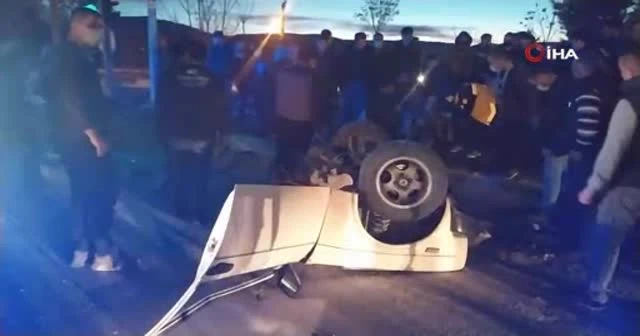 Antalya'daki kazada otomobil ikiye bölündü: 2 yaralı