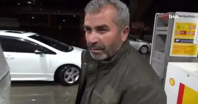 Araç sürücüleri petrol ofislerine ve köprü altlarına sığındı