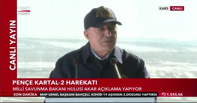 Bakan Akar: Suriye’nin toprak bütünlüğüne saygılıyız