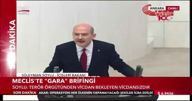 Bakan Soylu: Terör örgütü, 6 bin 21 sivili katletti