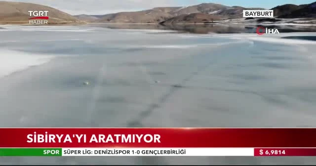 Bayburt buz kesti