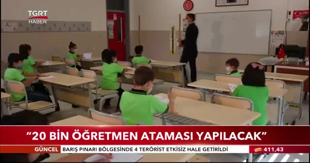 Cumhurbaşkanı Erdoğan: 20 bin öğretmen ataması yapılacak