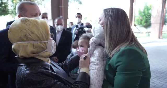 Cumhurbaşkanı Erdoğan'dan Ayda bebeğe ziyaret