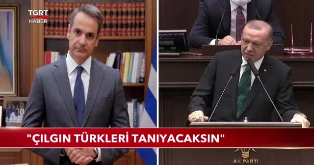Cumhurbaşkanı Erdoğan'dan Miçotakis'e tepki