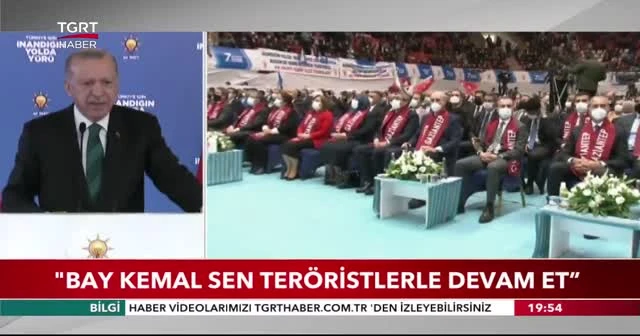 Cumhurbaşkanı Erdoğan: Siz öğrenci misiniz yoksa terörist mi?