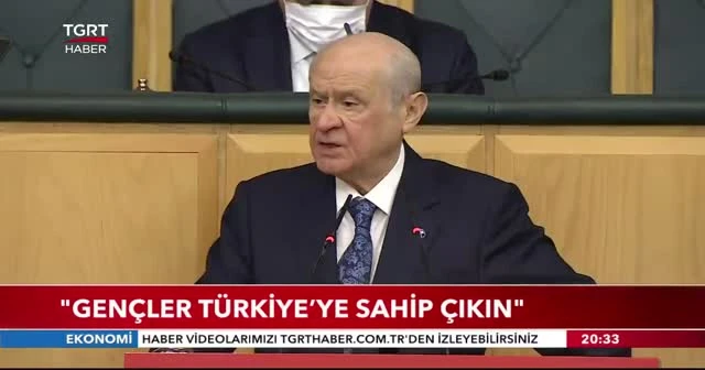Devlet Bahçeli: Gençler Türkiye’ye sahip çıkın