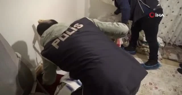 DHKP-C’nin Türkiye sorumlusunun gözaltına alınması polis kamerasında