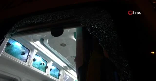 Diyarbakır’da zihinsel engelli şahıs ambulansa saldırdı