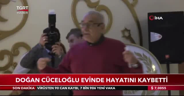 Doğan Cüceloğlu evinde hayatını kaybetti