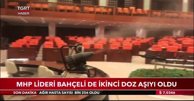 Erdoğan ikinci doz korona aşısını yaptırdı