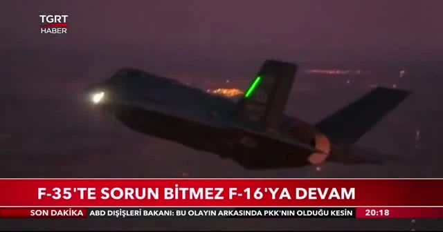 F-35'te sorun bitmez F-16'ya devam