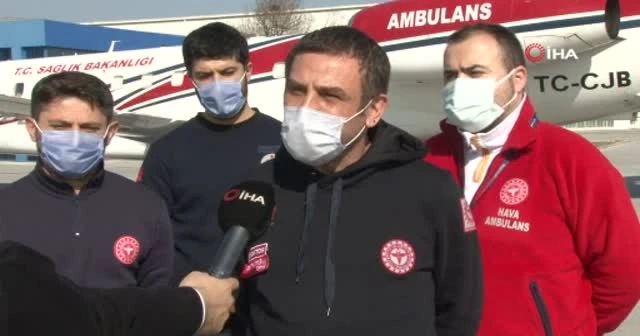 Gökyüzünde hayat kurtarıyorlar