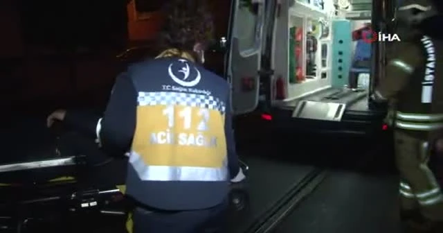 Güngören tramvay yolunda trafik kazası