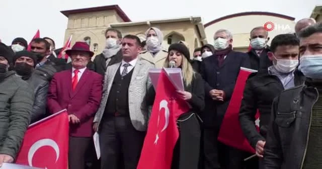 Hakkari teröre karşı tek yürek oldu