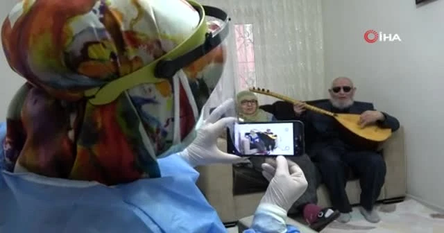 Hanifi Dede'den sazlı sözlü “korona” bestesi