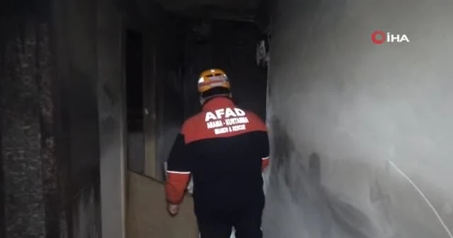 Hem kendini hem de oteli yaktı