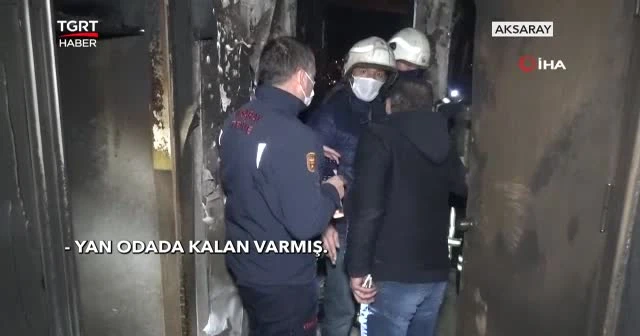 Hem kendini hem de oteli yaktı