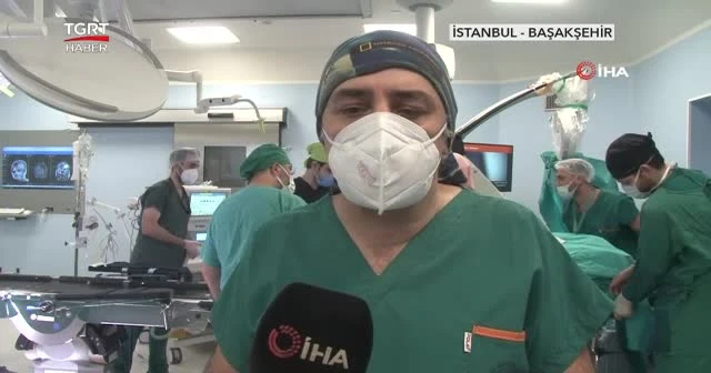 Hibrit ameliyathanede ilk operasyon yapıldı