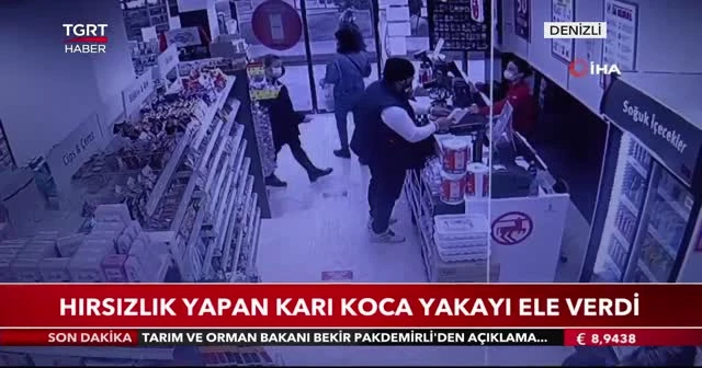 Hırsızlık yapan karı koca yakalandı