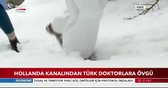 Hollanda kanalından Türk doktorlara övgü