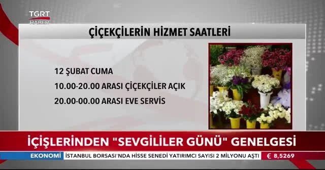 İçişleri’nden "Sevgililer Günü" genelgesi