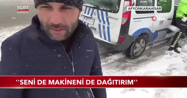 İhlas Haber Ajansı muhabirine tehdit