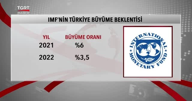 IMF: Türkiye'nin 2021 büyüme tahmini %6
