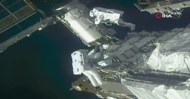 ISS’deki NASA astronotları uzay yürüyüşüne çıktı