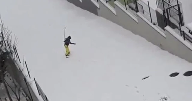 İstanbul’da snowboard keyfi