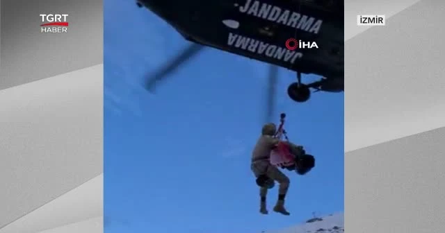 Jandarmadan filmleri aratmayan kurtarma