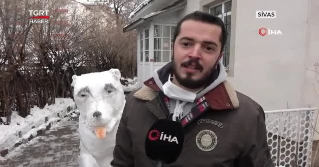Karı sanata dönüştürdüler