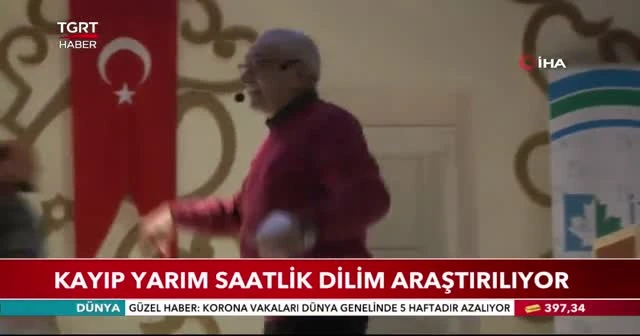 Kayıp yarım saatlik dilim araştırılıyor
