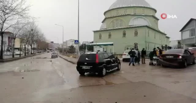 Kazanın şoku ve baba korkusuyla tir tir titredi