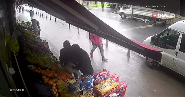 Kestane hırsızları kamerada