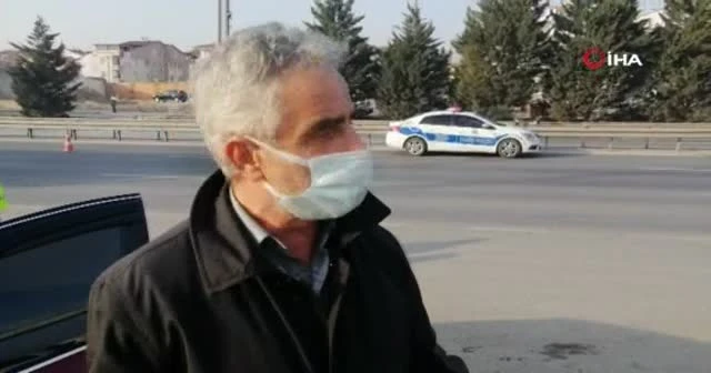 Kısıtlamada gezerken servis minibüsüne çarpıp kaçtılar