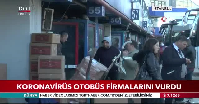 Koronavirüs otobüs firmalarını vurdu