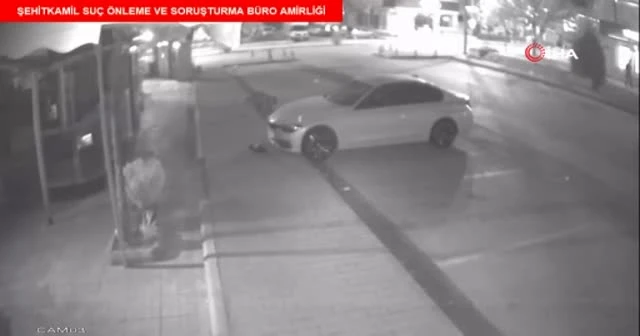 Lüks otomobilin armasını çalan şahıs yakalandı