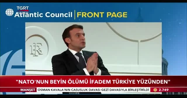 Macron: NATO’nun beyin ölümü ifadem Türkiye yüzünden