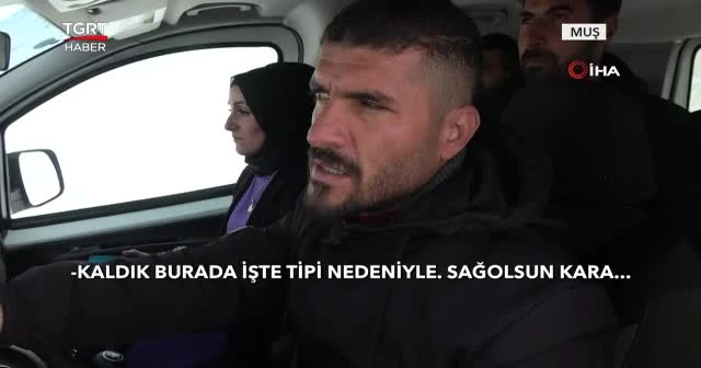 Mahsur kalan 100 kişi kurtarıldı