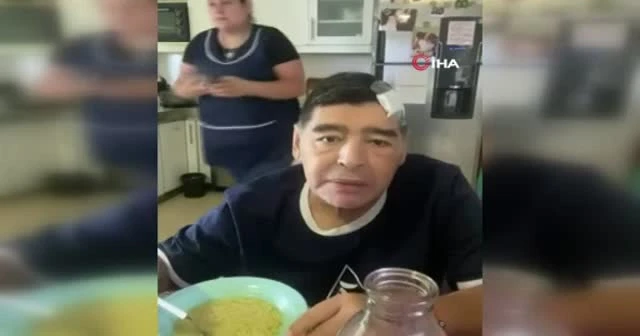 Maradona’nın ölmeden önceki son görüntüleri ortaya çıktı
