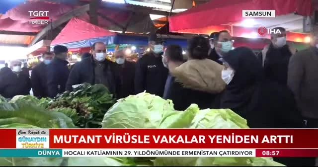 Mutant virüsle vakalar yeniden arttı