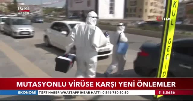 Mutasyonlu virüse karşı yeni önlemler