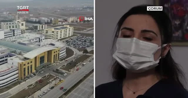 Neşe hemşireden alkışlanacak davranış