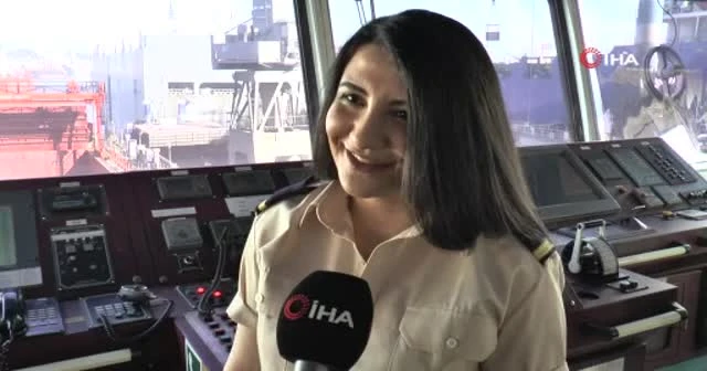 Okyanusları aşan Türk kadın kaptan