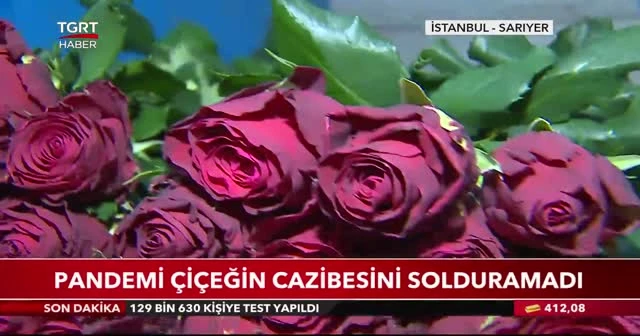 Pandemi çiçeğin cazibesini solduramadı