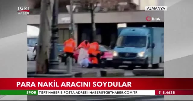Para nakil aracını soydular