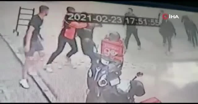Park kavgasında yumruklar konuştu