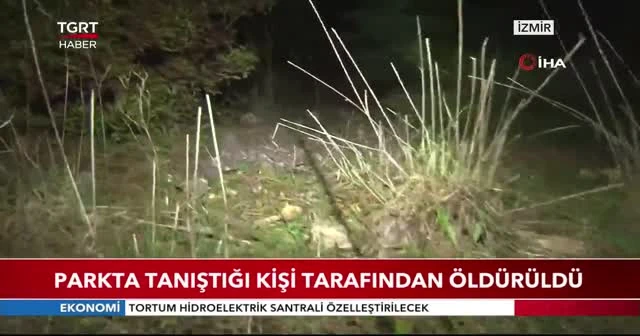 Parkta tanıştığı kişi tarafından öldürüldü