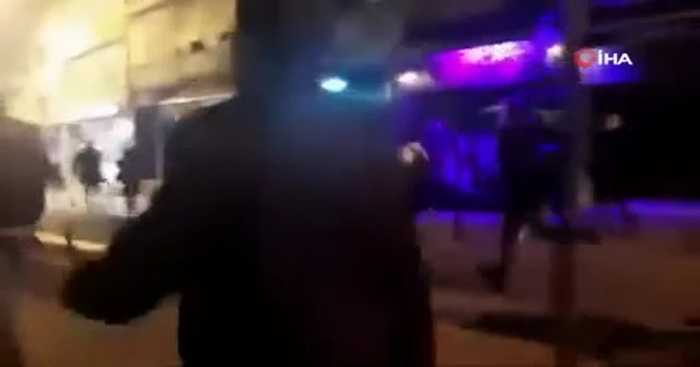 Polisin darp ettiği iddia edilen vatandaş kendisini eylemcilerin yaraladığını söyledi